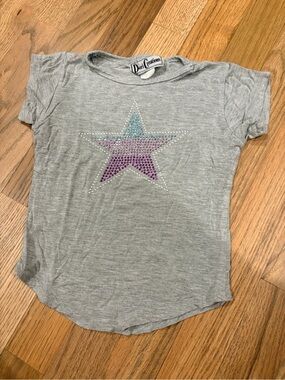 Denny’s toddler girl Dori Creations brand tshirt with rhinestone star